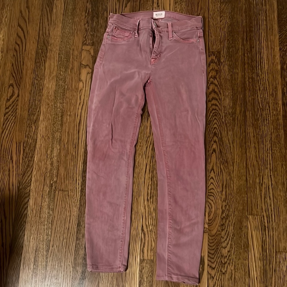 Hudson rose pink jeans. Size 26